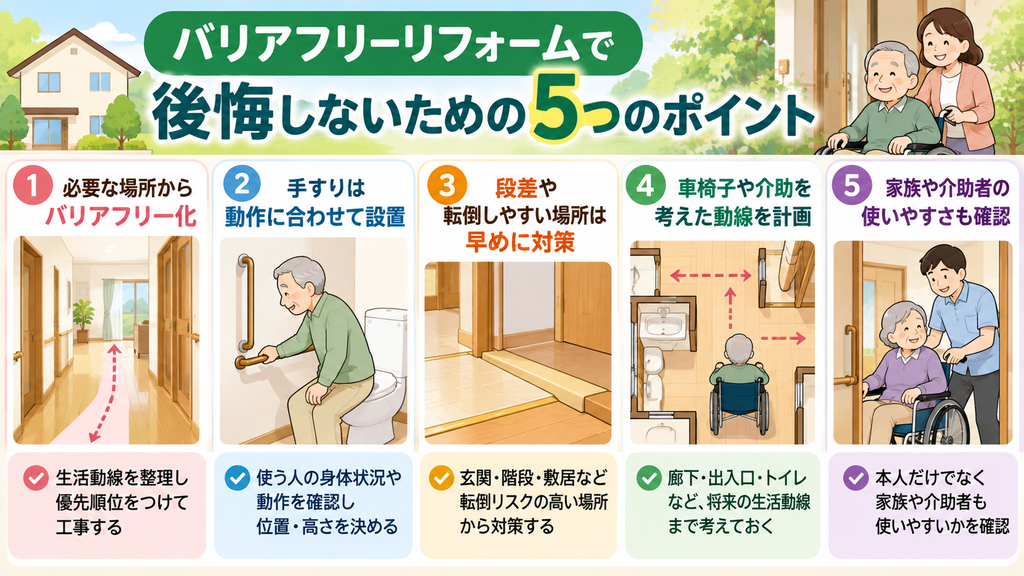 バリアフリーリフォームポイント