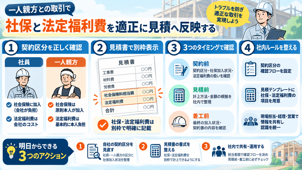 社保と法定福利費図解解説